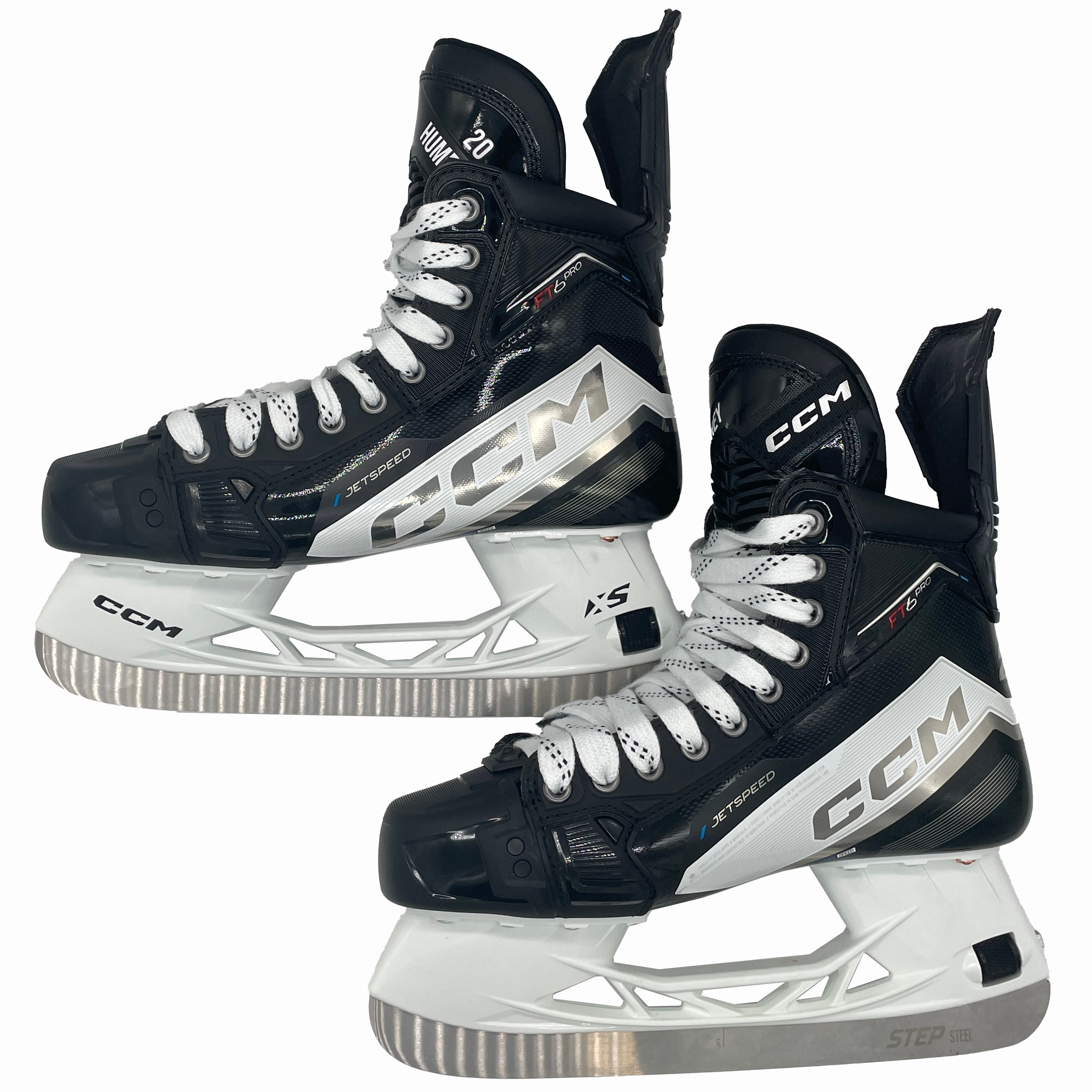 Patins de hockey CCM Jetspeed FT6 Pro - NCAA Pro Stock - Taille 8